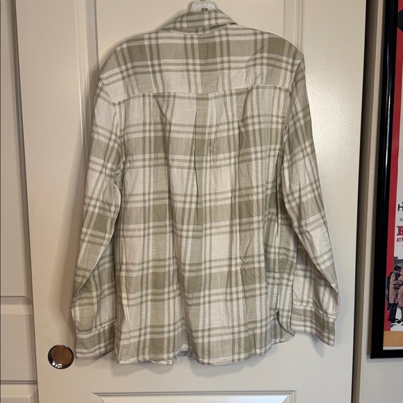 NWT Madewell Plaid Perfect Work Shirt - Picture 7 of 7